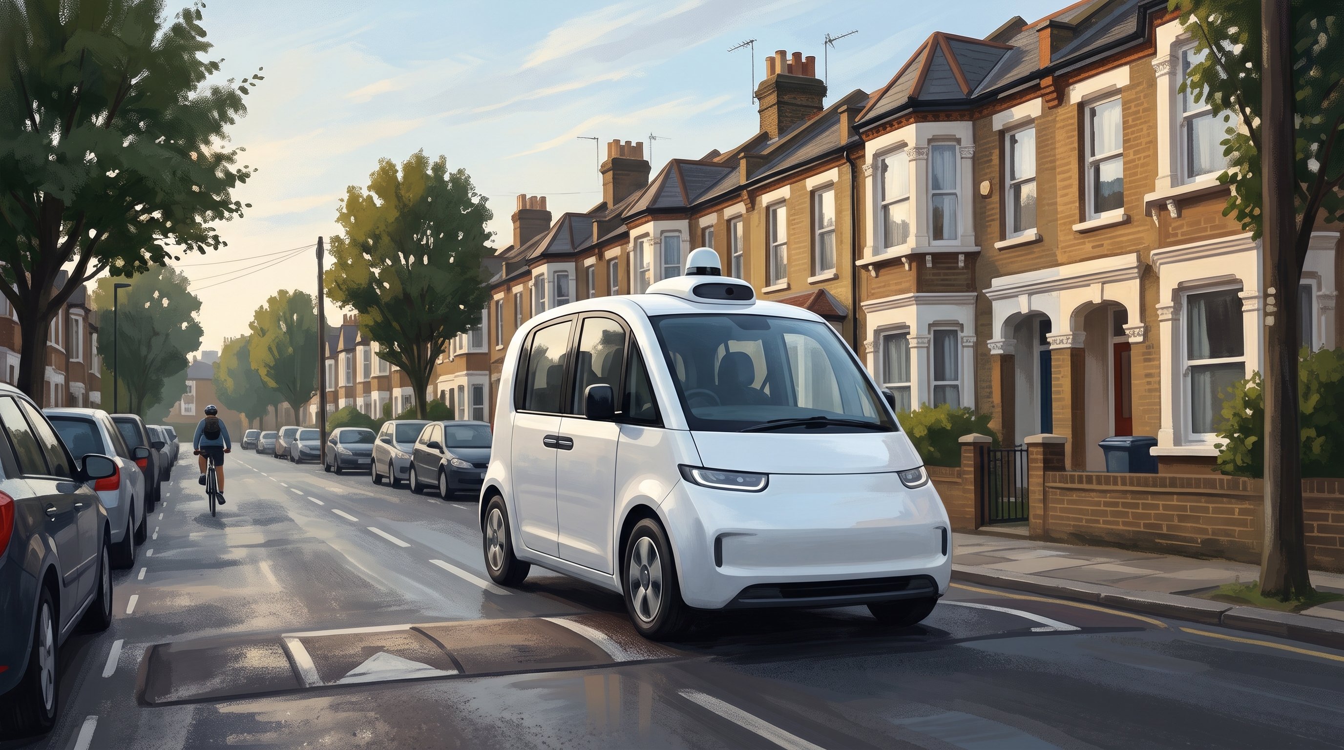 Baidu en Lyft willen in 2027 robotaxi's zonder chauffeur in Londen